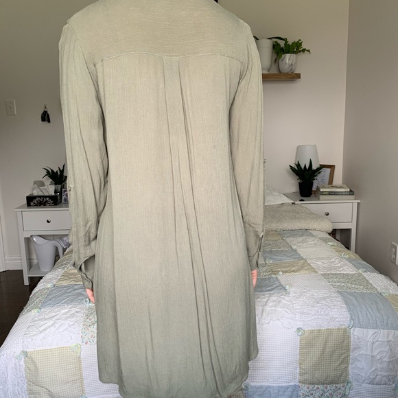 H&M GREEN DRESS - Picture 6 of 11